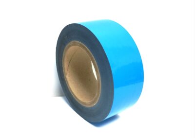 Roll of Dewpoint Industries Premium Blue Protective Tape for aluminium window frames.