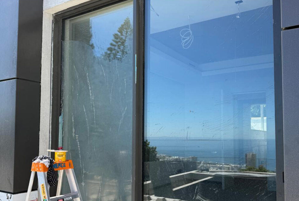 How to Safely Remove Sticky Residue from Aluminium Window Frames  (And Prevent It From Returning)