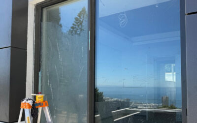 How to Safely Remove Sticky Residue from Aluminium Window Frames  (And Prevent It From Returning)
